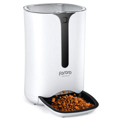 MAXKU Automatic Cat Feeder front view for easy setup and reliable meal scheduling.