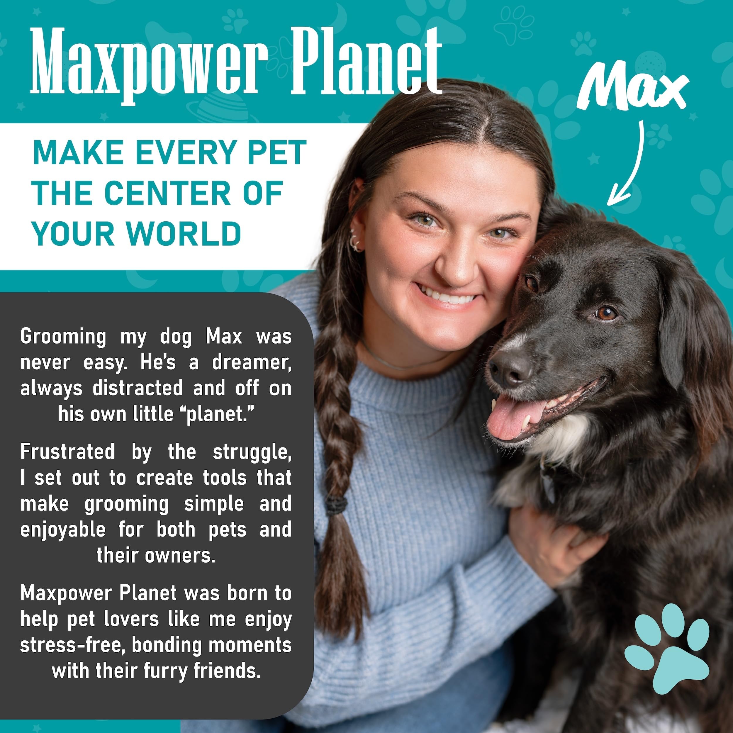 Maxpower Planet easy-clean fur remover for furniture and fabrics