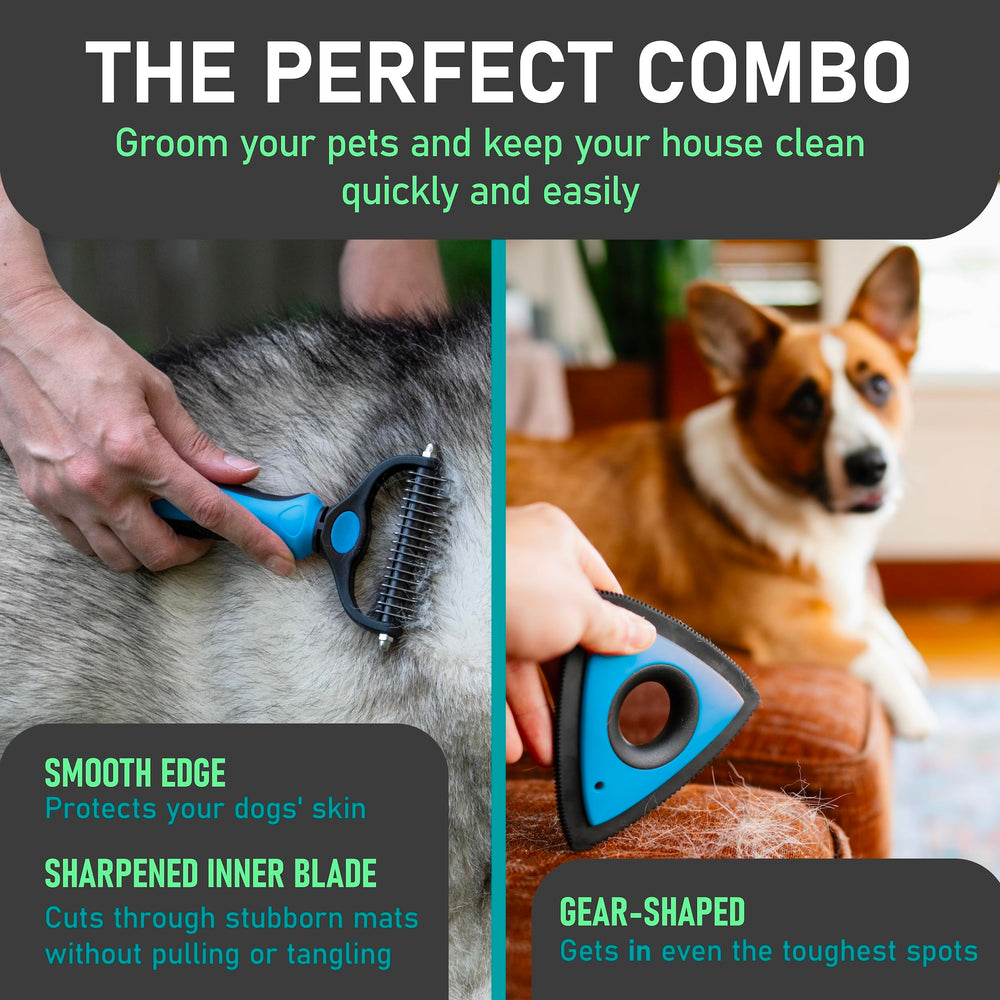 Maxpower Planet double-sided deshedding tool for versatile grooming