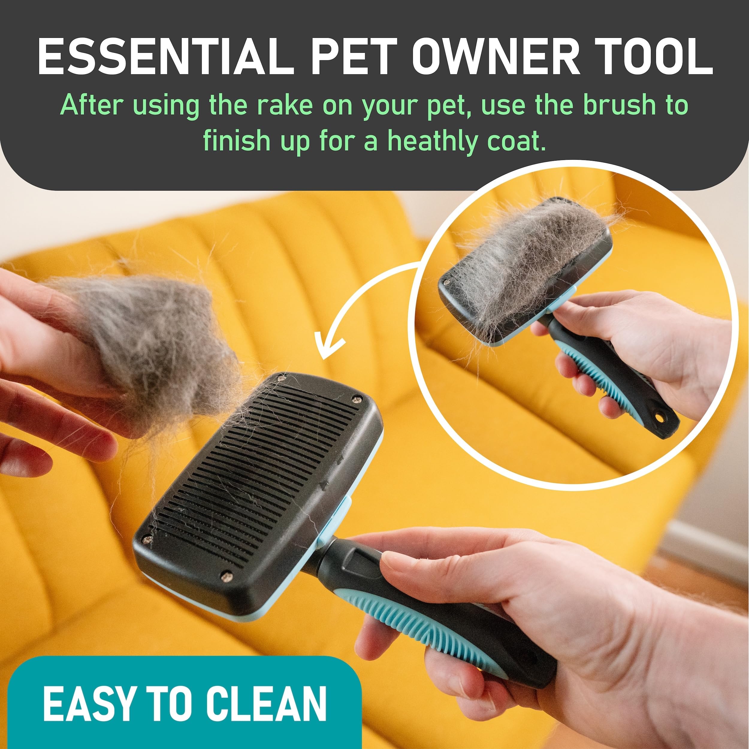 Maxpower Planet rake brush dog mats focuses on mat removal
