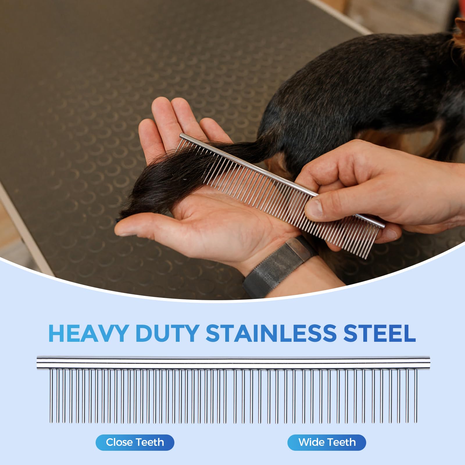 Maxshop adjustable screw keeps blades tight or loosened for easy sharpening.