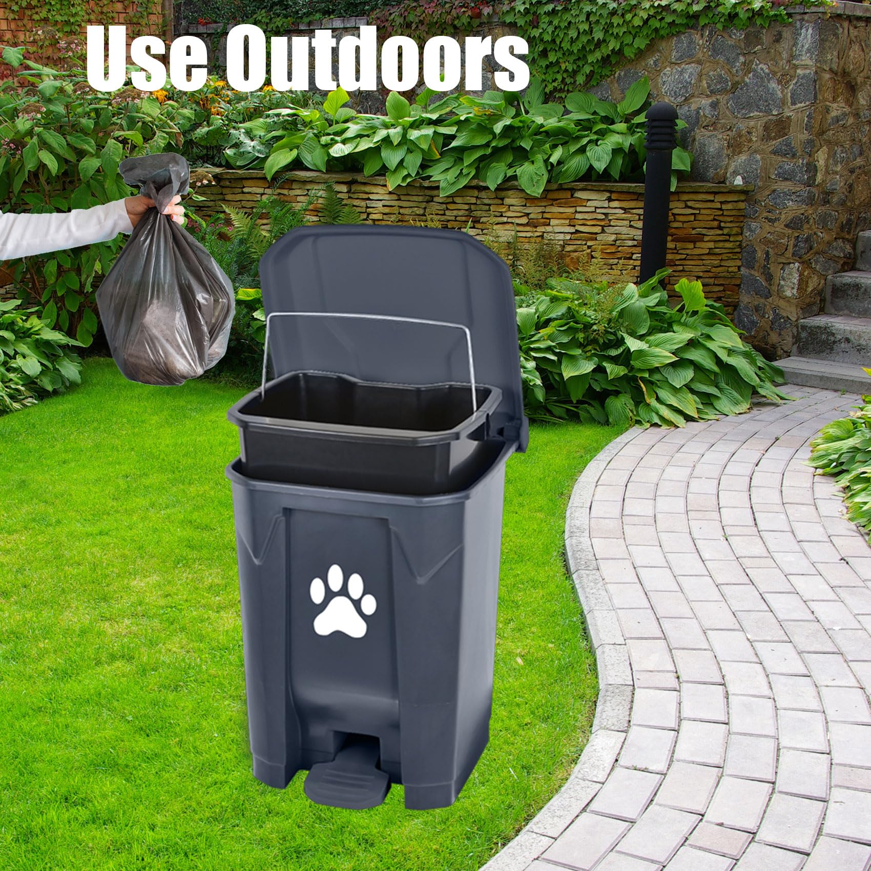 Mayayaday fully assembled dog waste bin ready to use