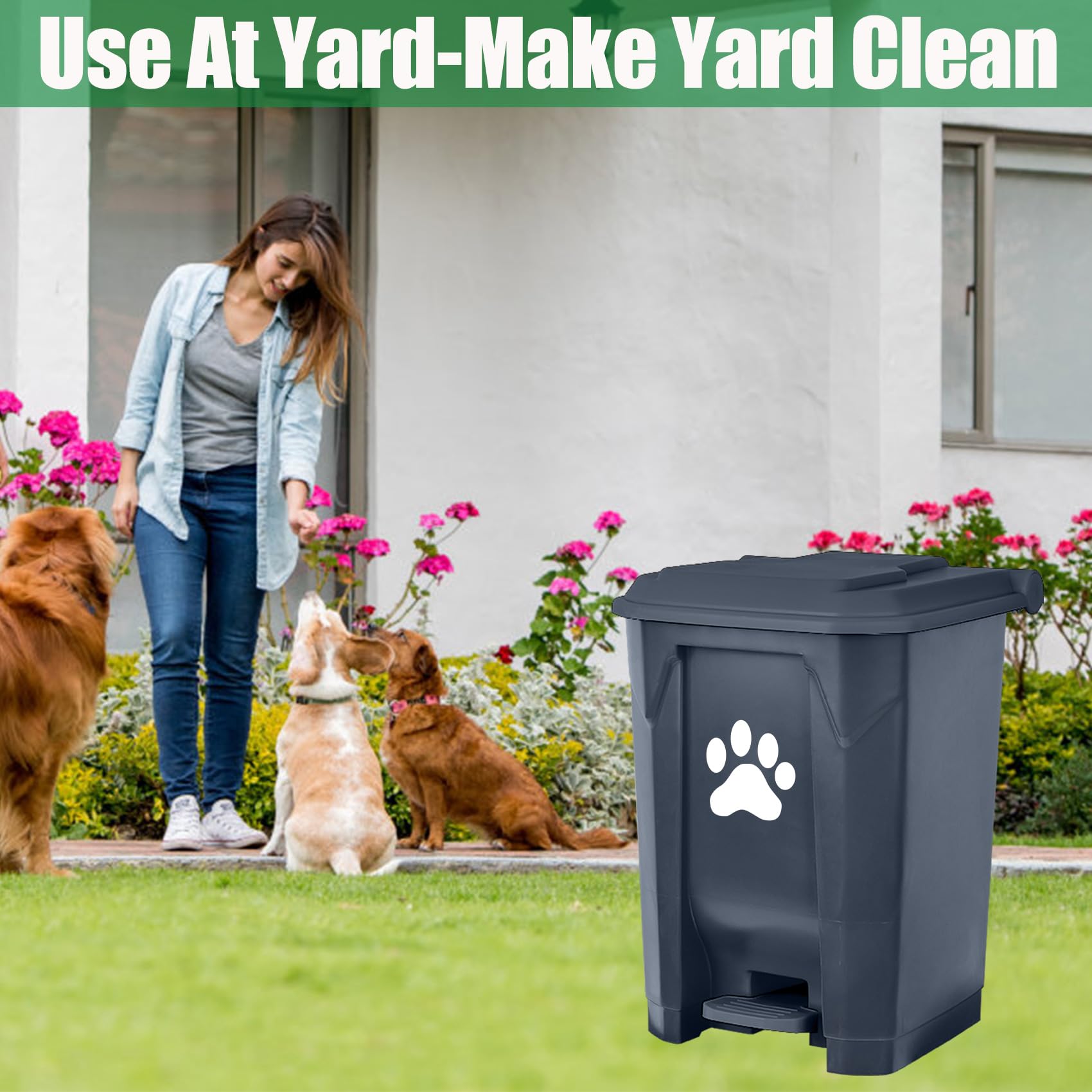 Mayayaday long-handle pooper scooper for easy pickup
