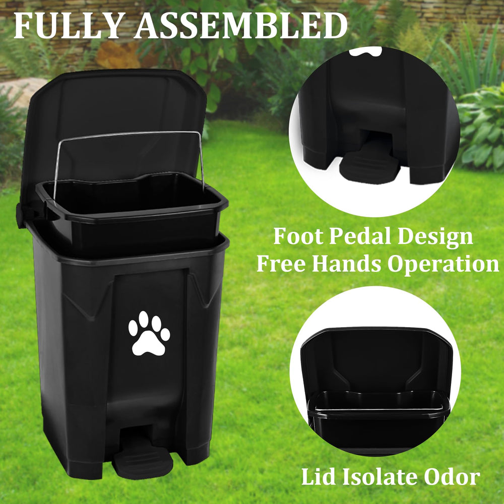 mayayaday long-handle pooper scooper enables easy cleanup