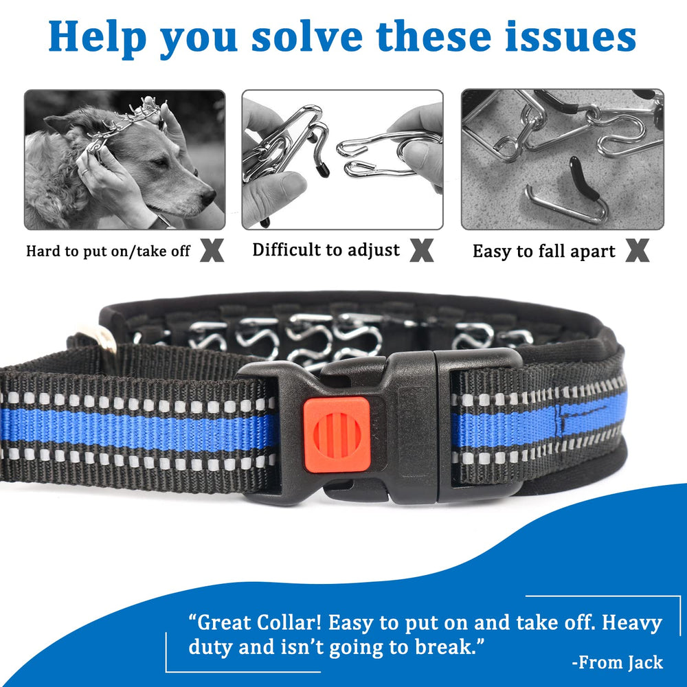 Mayerzon martingale-collar adjustable-slider ensures precise fit across sizes