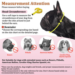Mayerzon breathable mesh muzzle keeps dogs cool while wearing it.