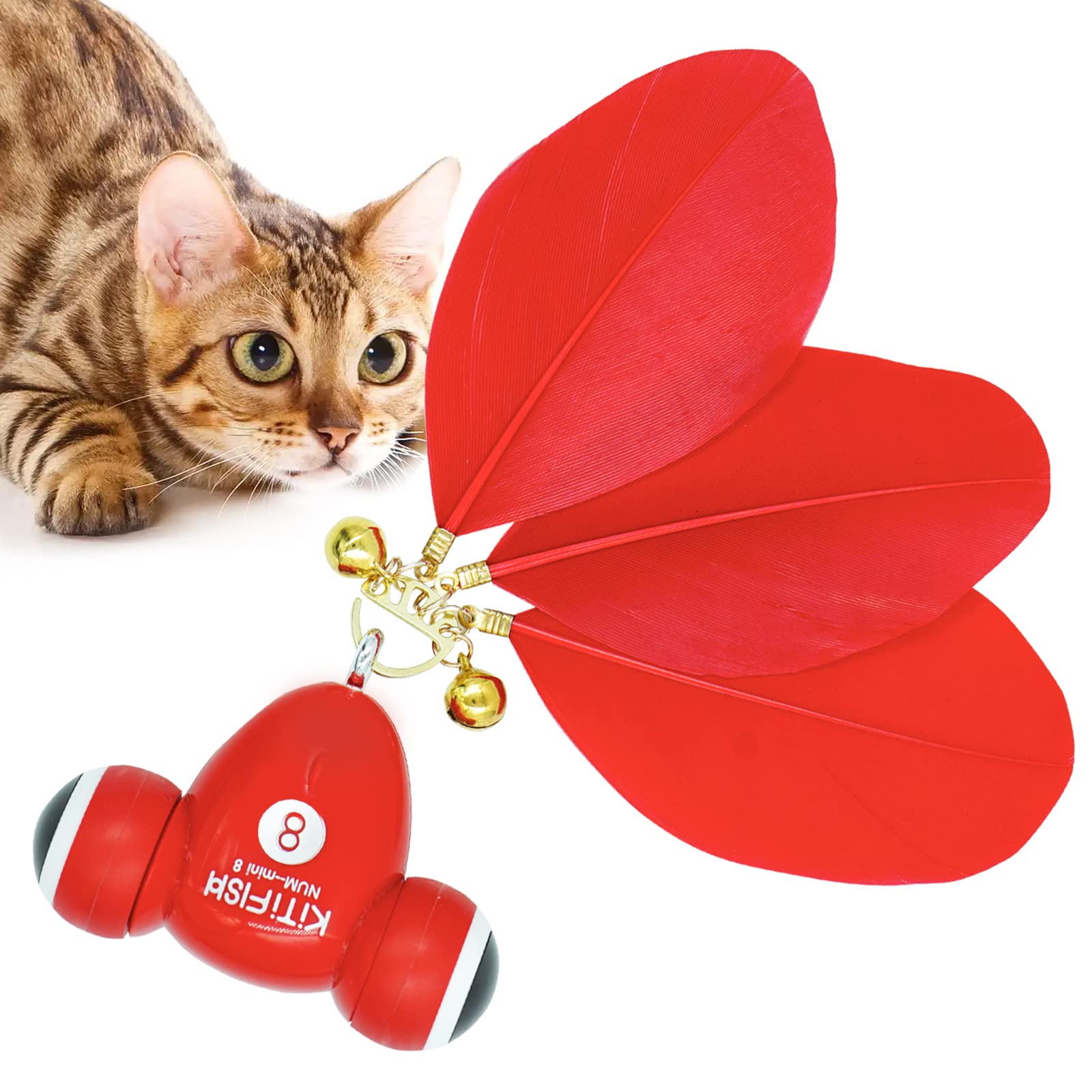 MayMaw KiTiFISH cat toy helps pets burn energy during daily play.