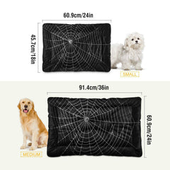 Mazeann dog bed mat plush filling adds warmth and cushioned support