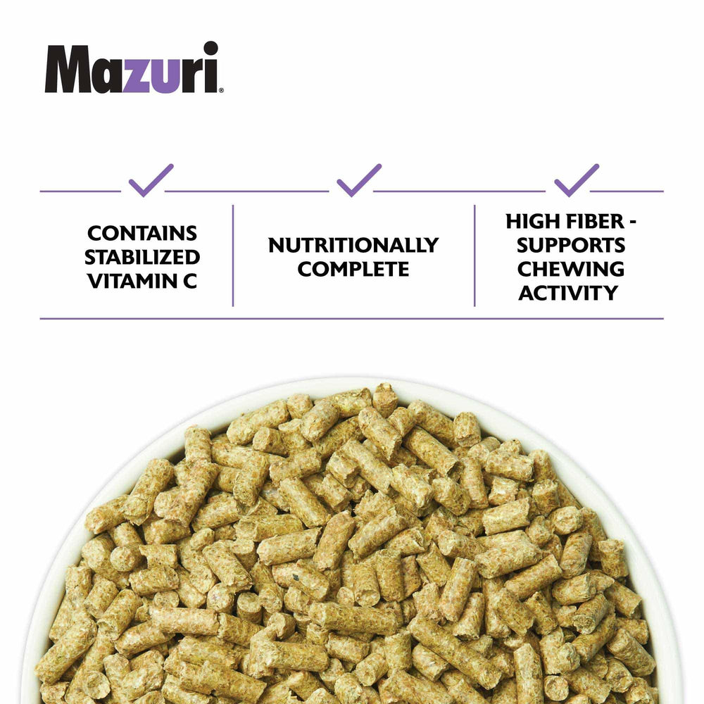 Mazuri, porción lista para servir en cuenco para alimentación diaria
