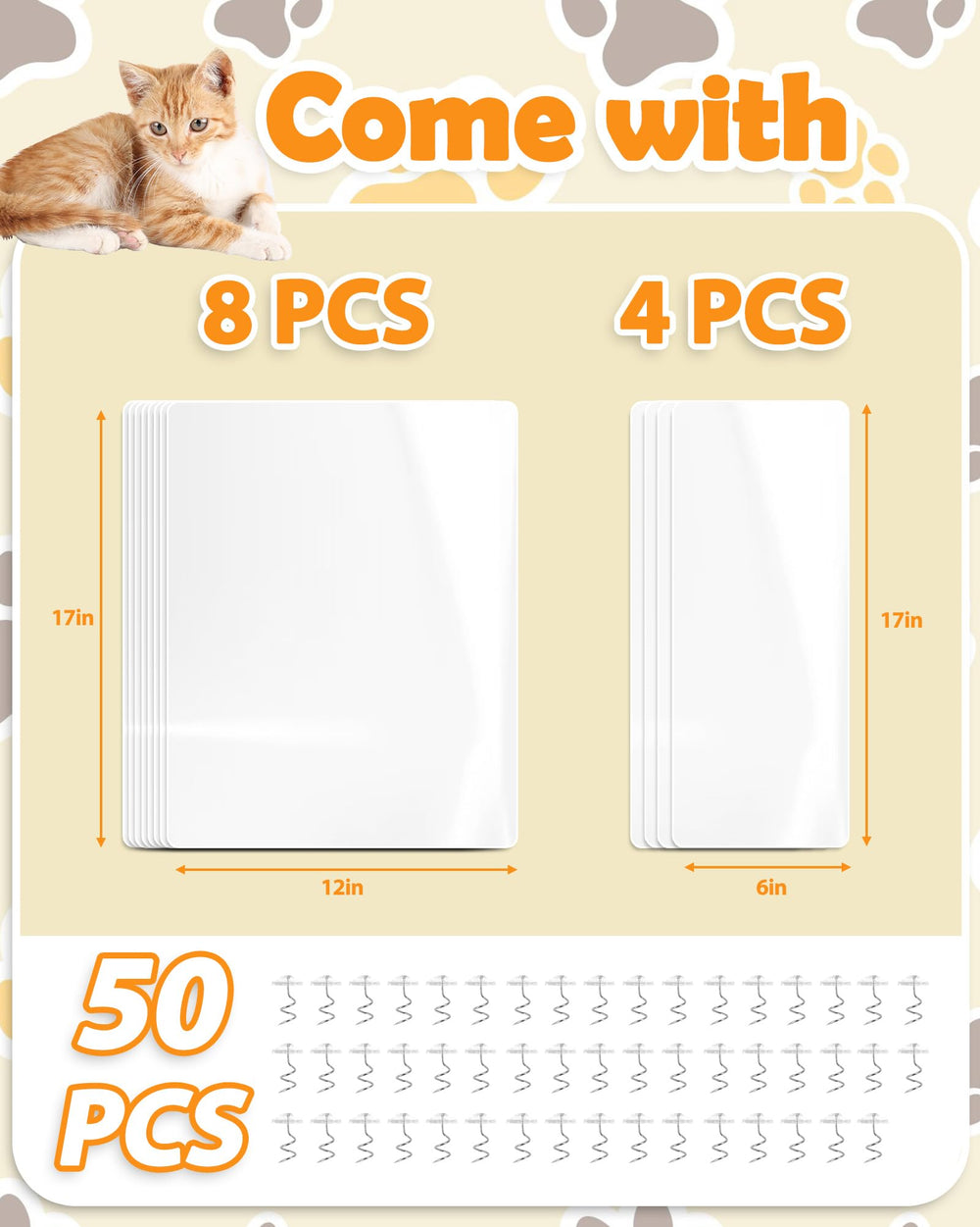 Mazzen cat-scratch-protector-trim-to-fit on furniture offers easy customization.