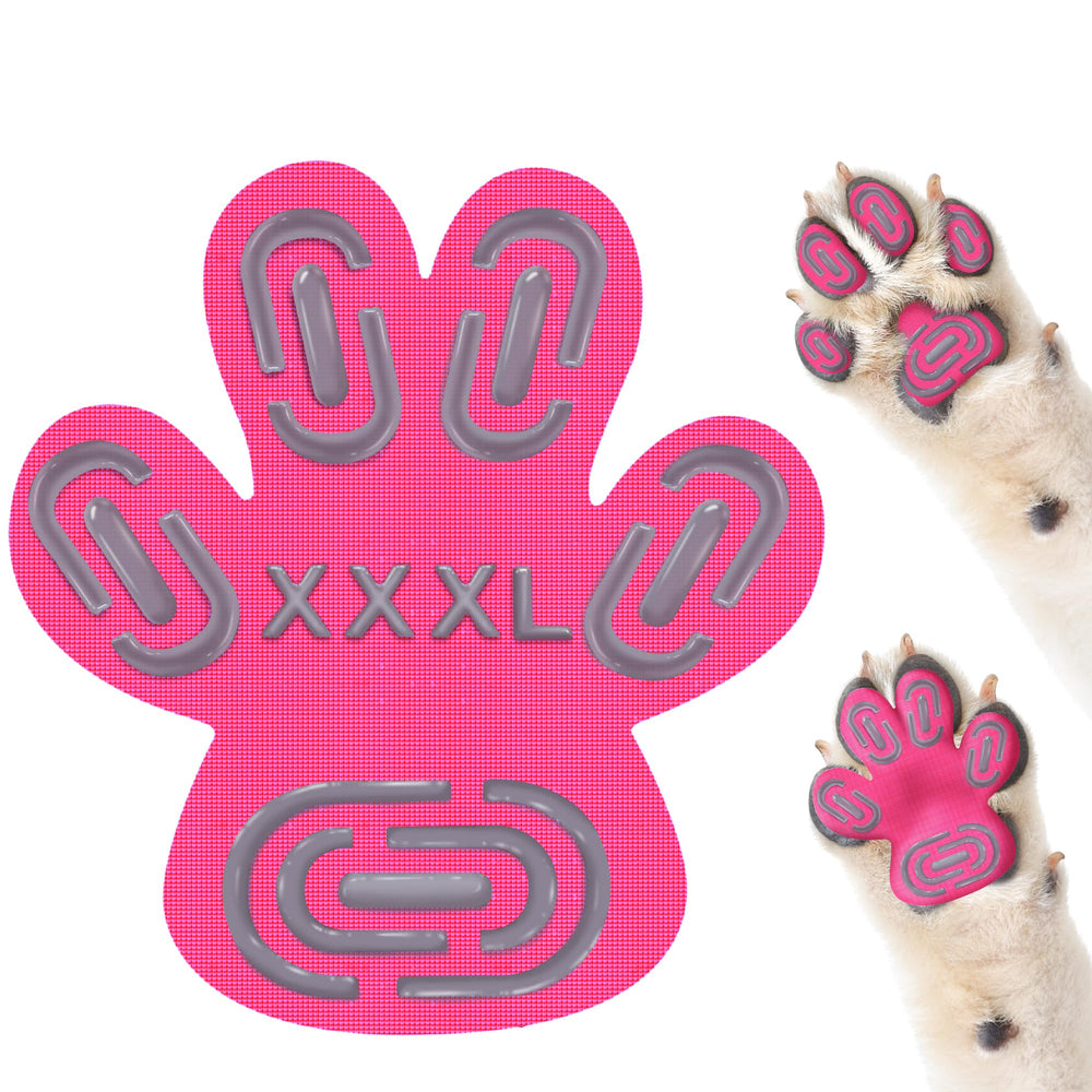 MBTWZ non-slip paw pad traction helps senior dogs gain confident footing on hardwood floors.