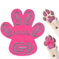 MBTWZ non-slip paw pad traction helps senior dogs gain confident footing on hardwood floors.