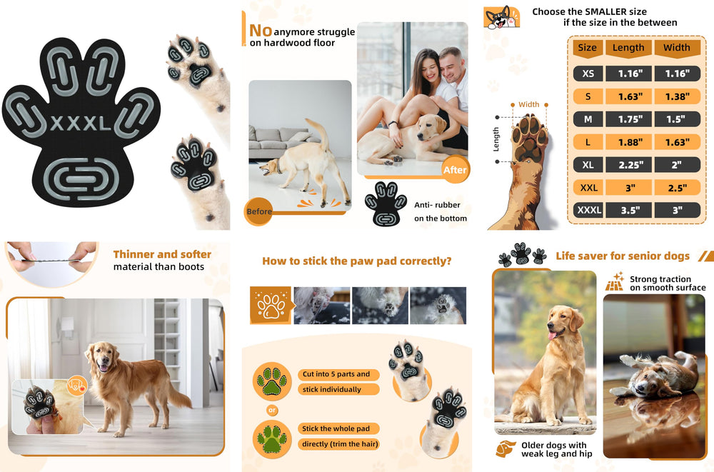 MBTWZ paw pad adhesive application shows easy placement on paw surfaces.