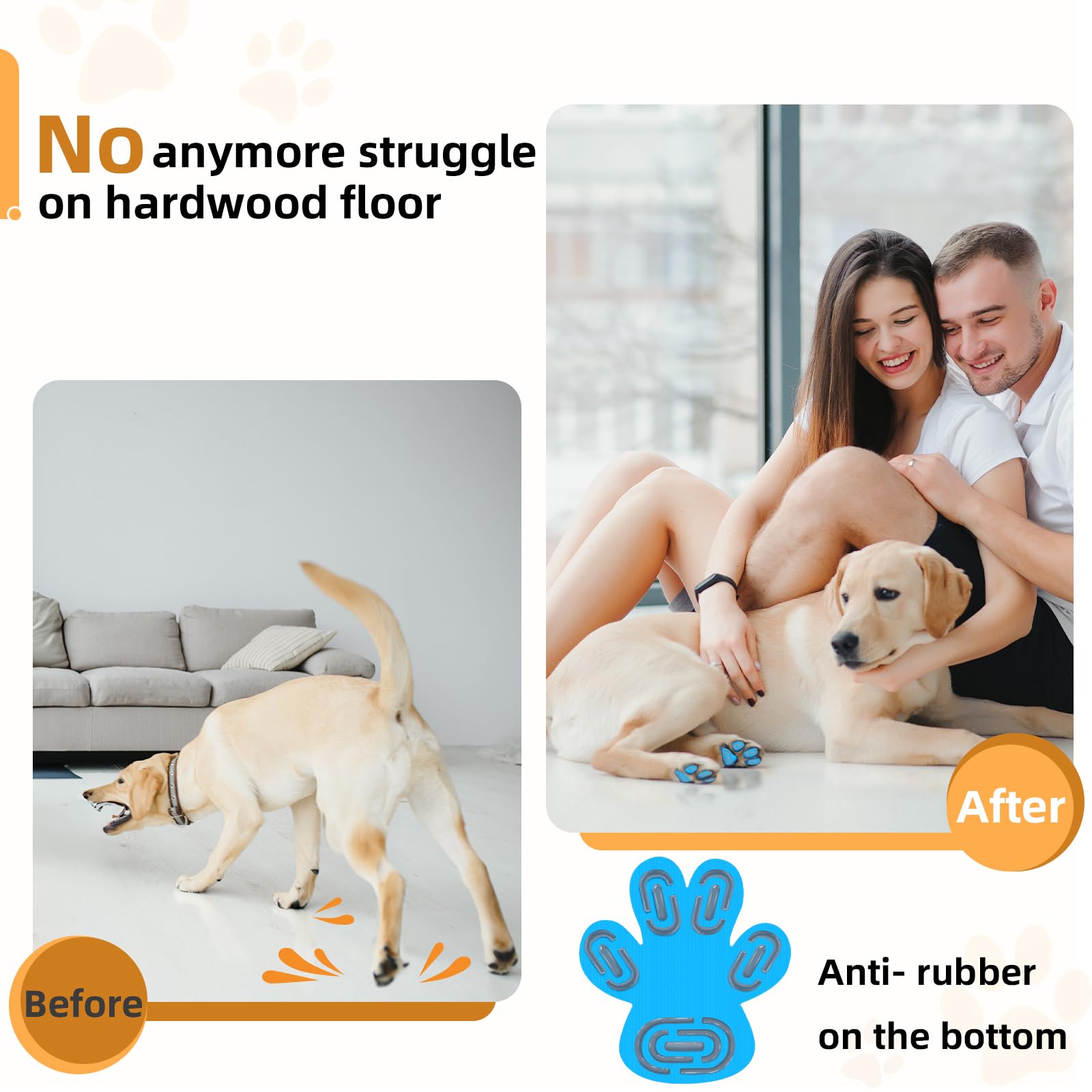 MBTWZ paw pad adhesive blue soft material supports gentle contact and comfort