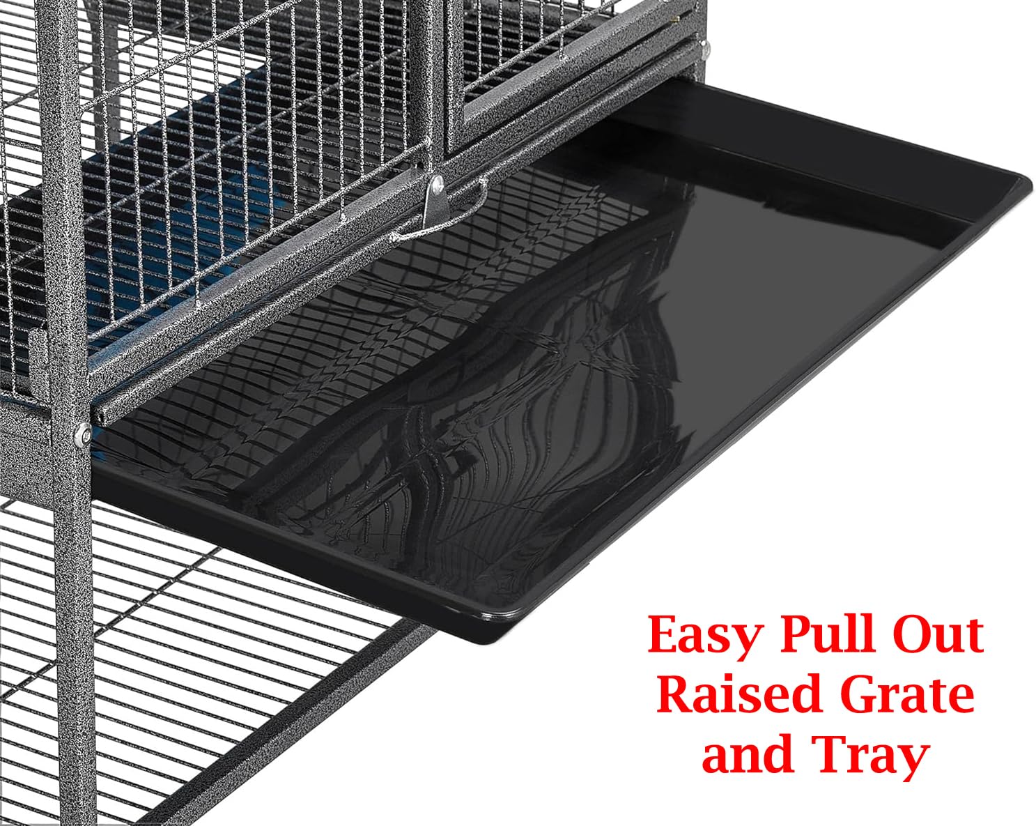 Mcage deluxe two tiers cage food bowl simplifies meal time for small animals
