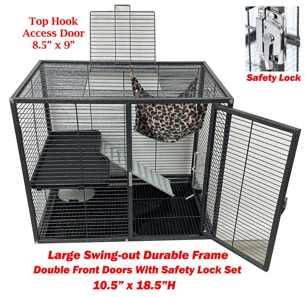 Mcage tight one half inch wire spacing reduces escapes while encouraging exploration