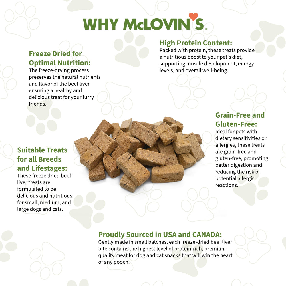 McLovin's Pet Food high-protein dog treat suitable for active dogs.