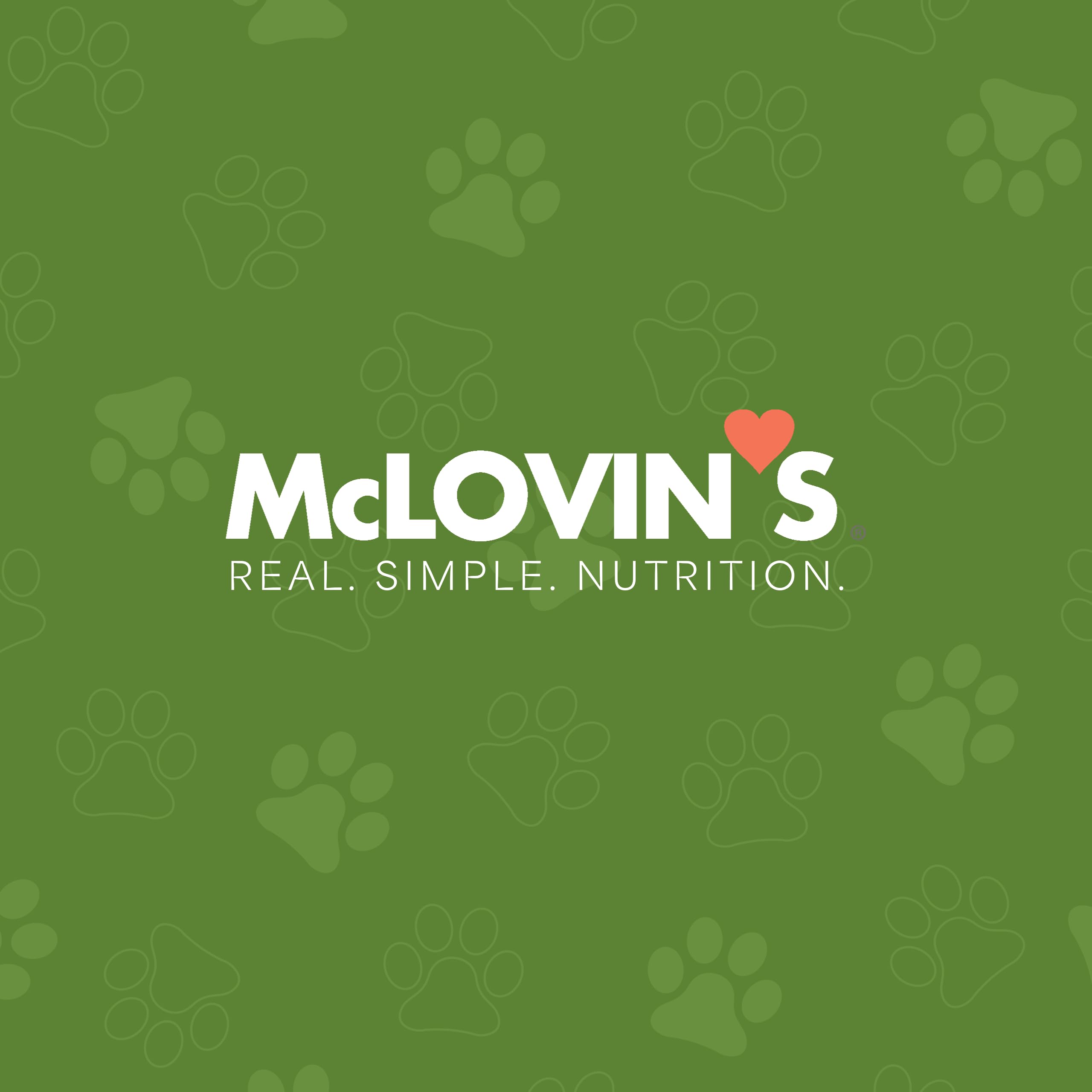 McLovin's Pet Food training bite-size treats ideal for positive reinforcement.