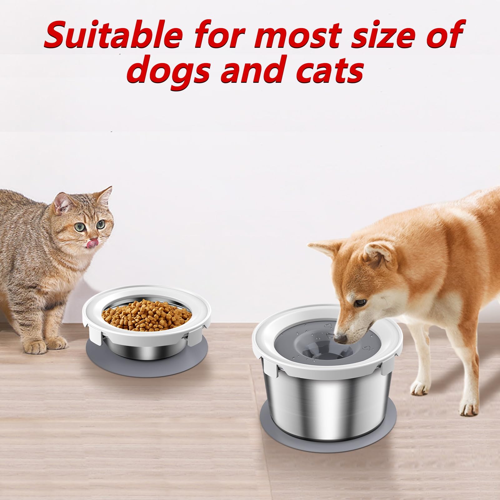 Mdupw easy-clean design with dishwasher-safe bowls for quick maintenance.