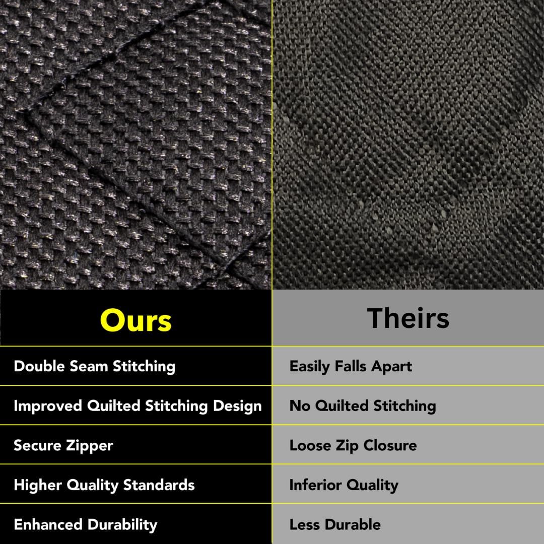 Meadowlark backseat protector fits cars, trucks, and SUVs for versatile use