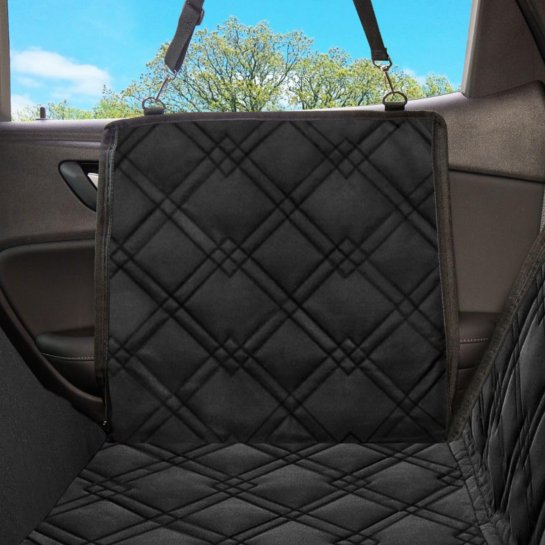 Meadowlark includes seat belt and two headrest covers for extra protection.