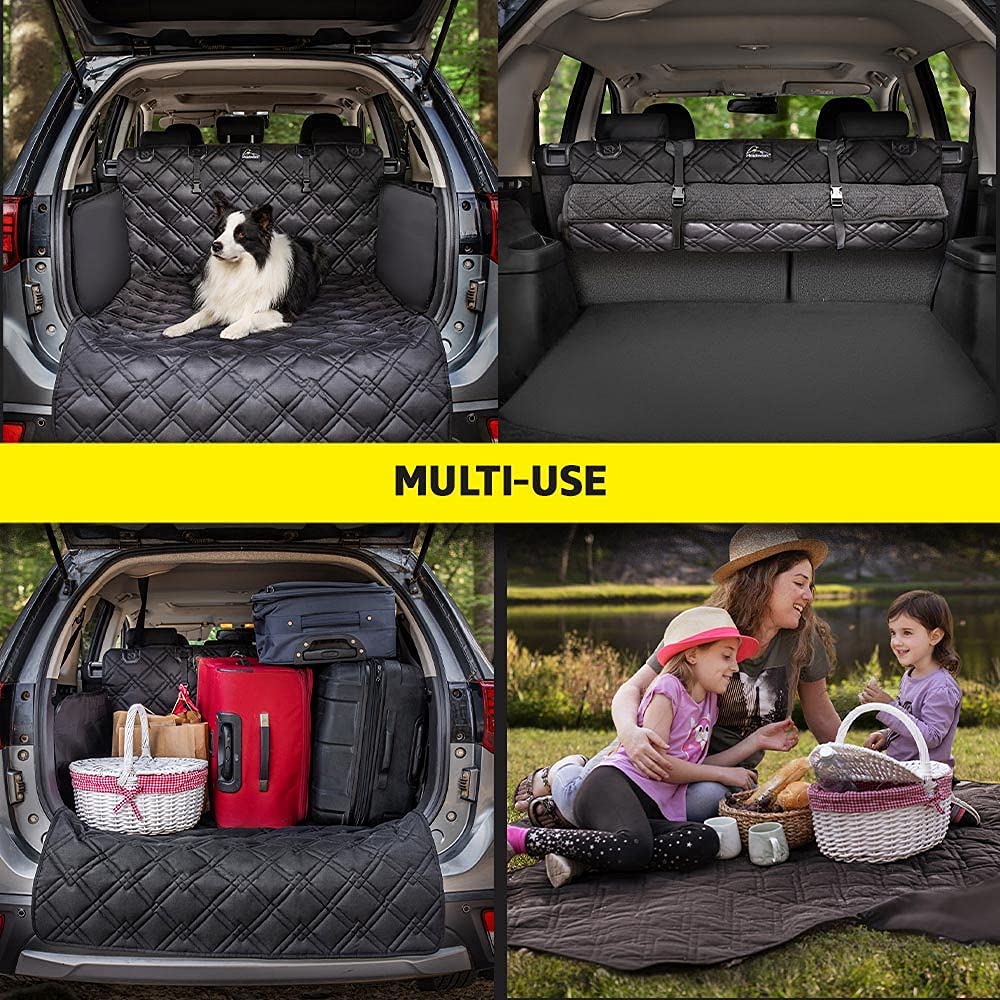 Meadowlark dog seat cover water repellent keeps fur and mud at bay