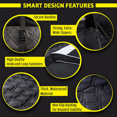Meadowlark pet trunk mat non-slip surface stays in place