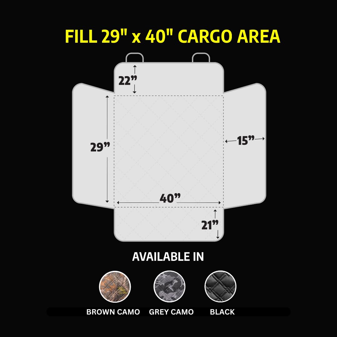 Meadowlark SUV cargo liner extra padded for pet comfort on trips