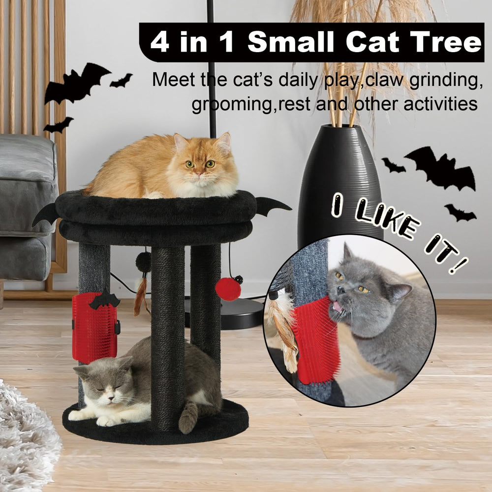 MECOOL 4in1 cat tree posts-sisal offers sturdy scratching for natural claws