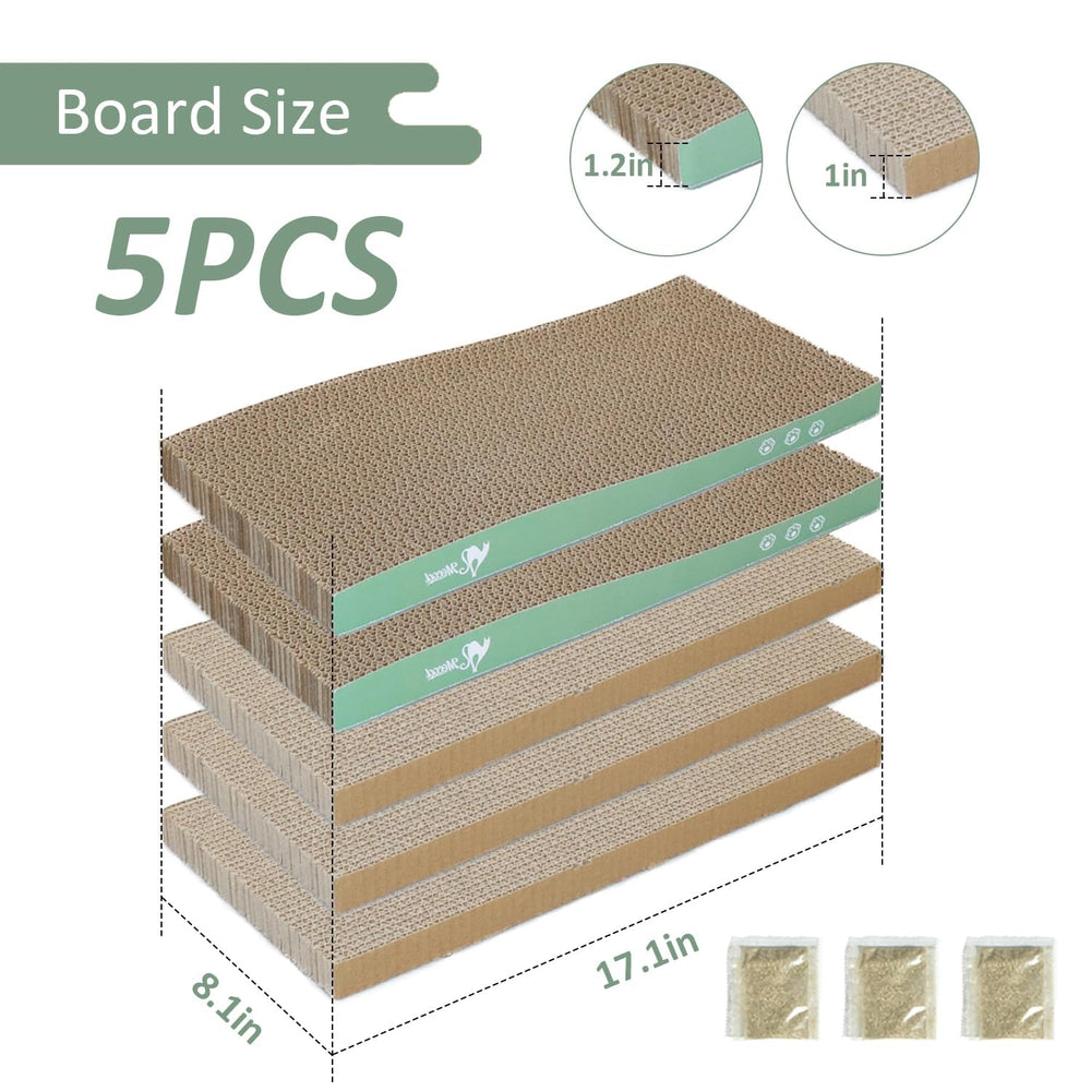 Close-up of MECOOL corrugated cardboard texture for durable scratching