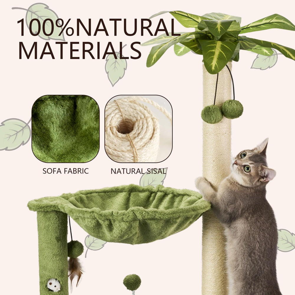MECOOL cat tree sisal posts protect furniture and satisfy nails