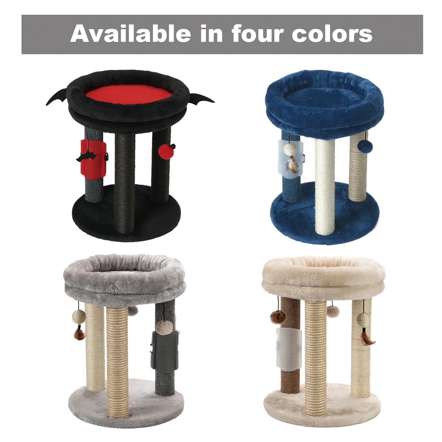 MECOOL cat tree base and structure designed for stability during play