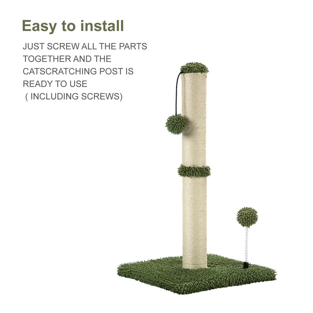 MECOOL kitten-size design fits small cats for safe scratching