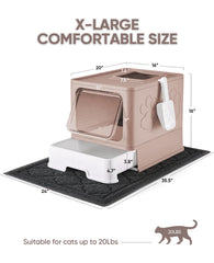 Medario 2-in-1 scoop simplifies litter removal and maintenance.