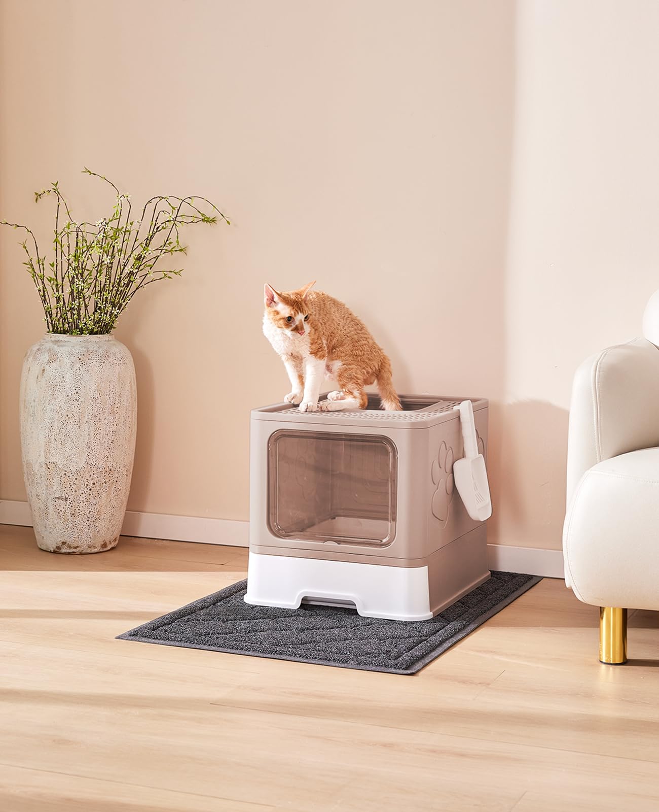 Medario odor-control design helps keep rooms smelling fresher and less pungent.