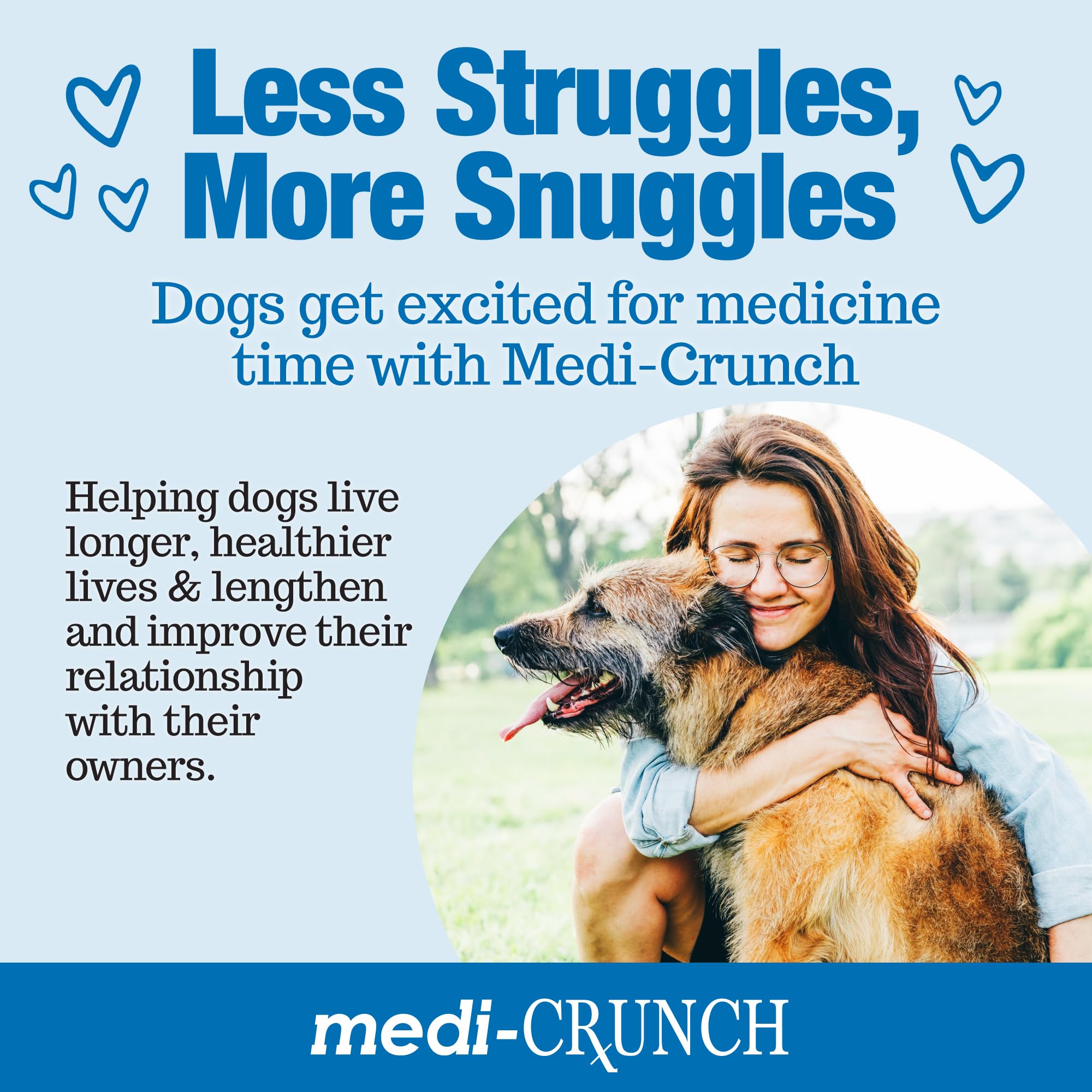Medi-Crunch hypoallergenic recipe suited for meat-allergic dogs.