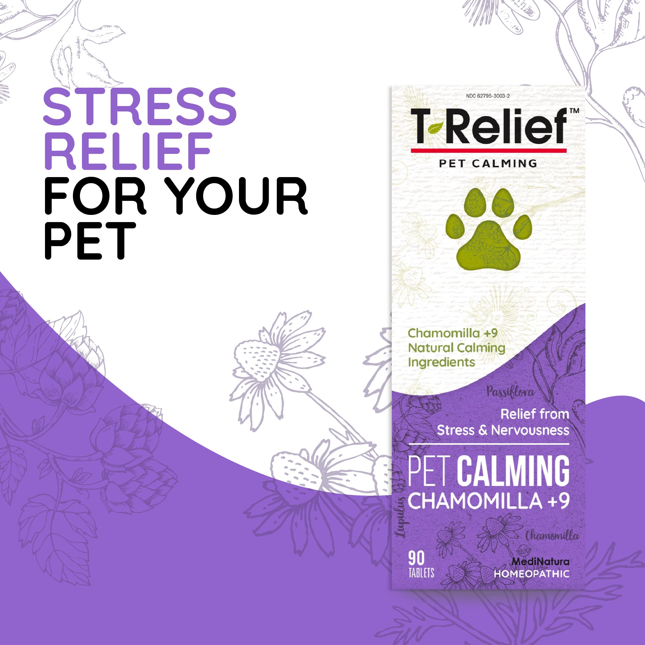 MediNatura T-Relief helps dogs stay calm during fireworks