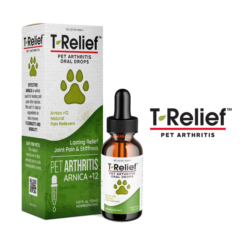 MediNatura T-Relief Drops safe non-narcotic option for pet comfort