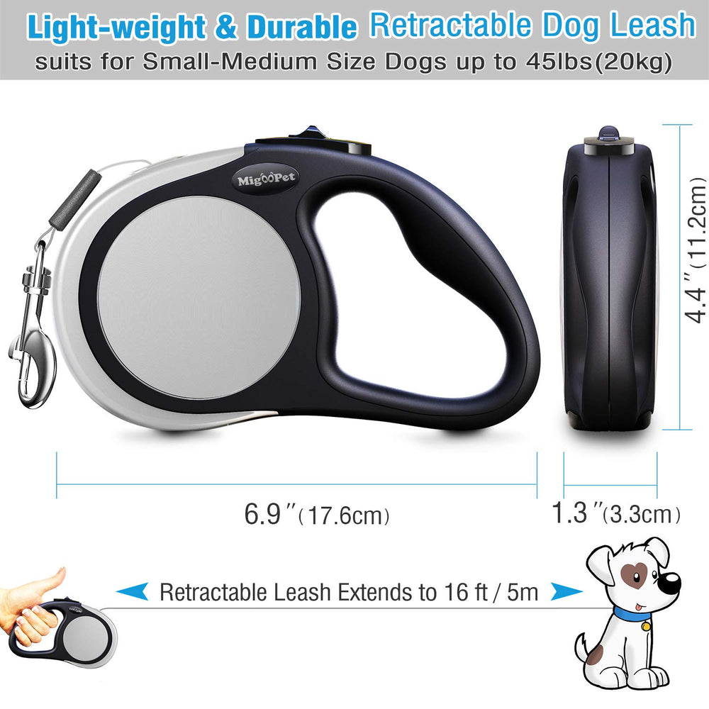 Meegood 16ft nylon ribbon supports safe exploration while keeping dogs within reach.