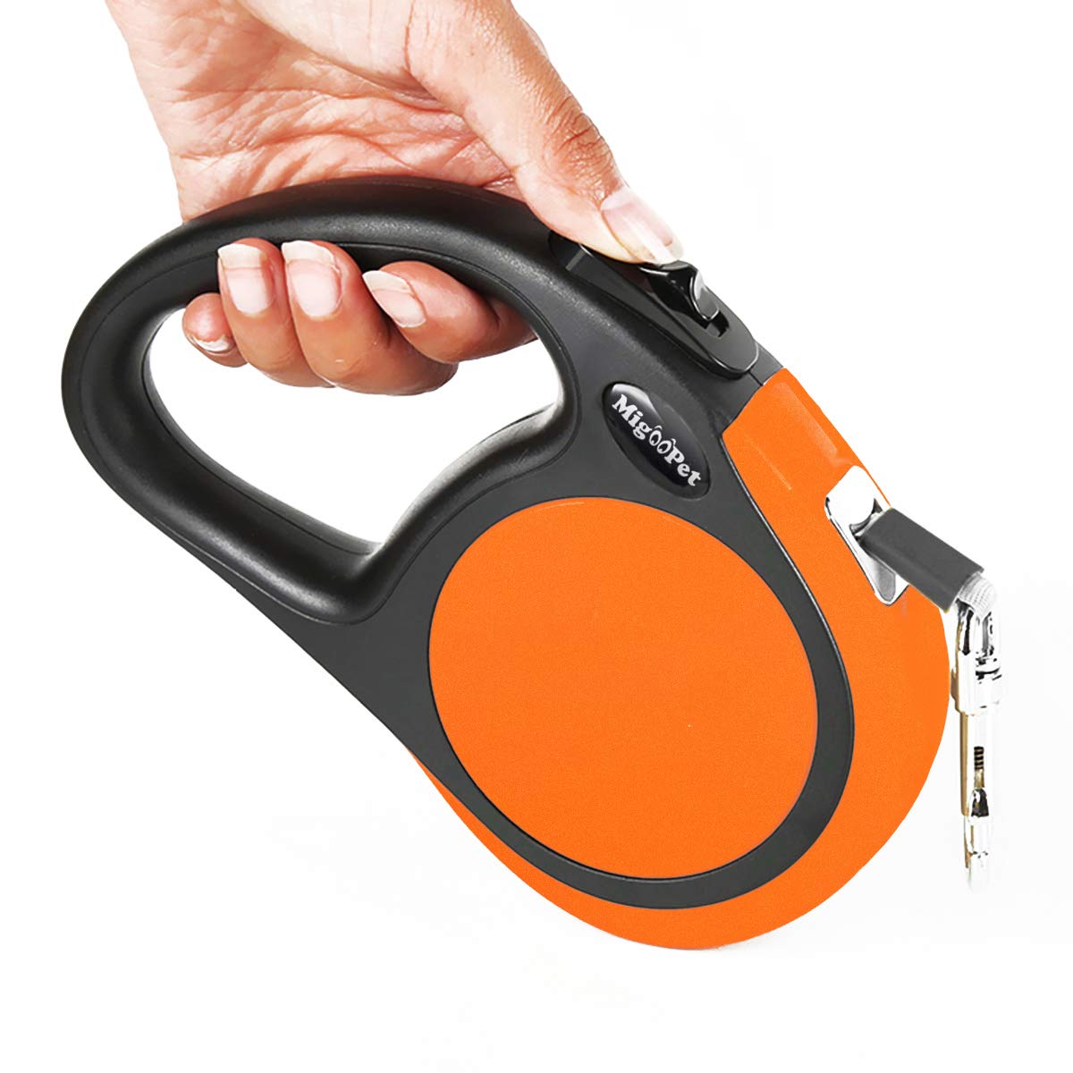 Meegood leash features non-slip grip for comfortable handling on long strolls.