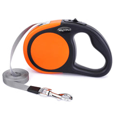 Meegood leash with upgraded lock system provides reliable one-handed control during quick stops.