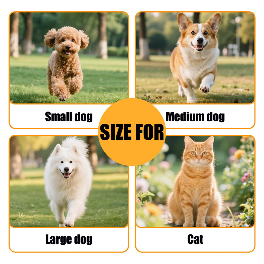 Meekamar heavy-duty design suits medium to large dogs up to 77 pounds.
