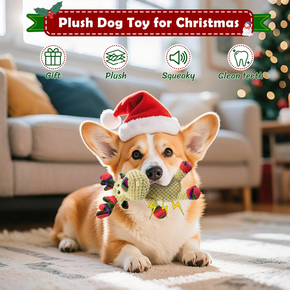 MeetYooo double-stitched elk toy for long-lasting play and resilience