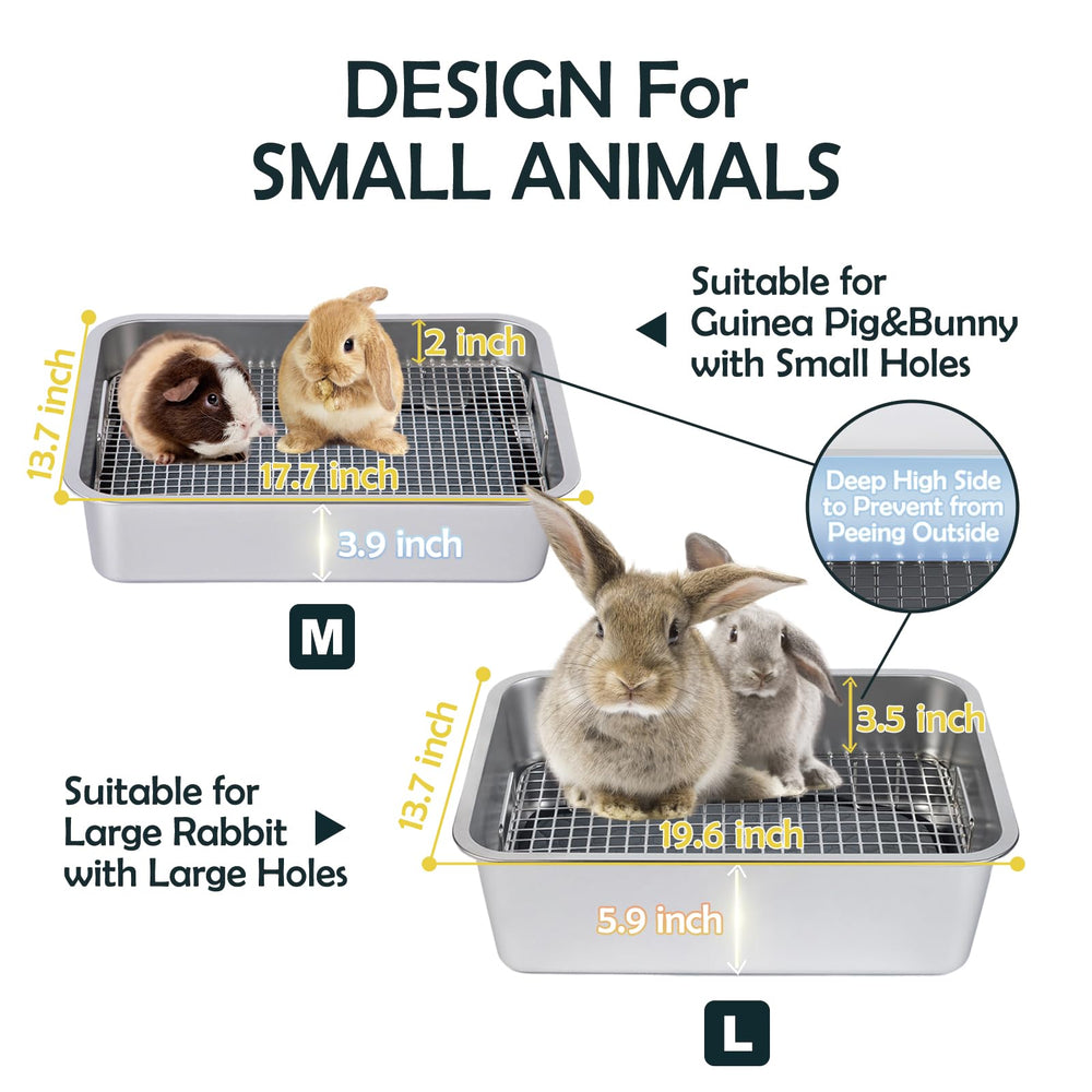 MEEXPAWS raised-grid detail showing large litter space and paw protection