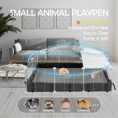 MEEXPAWS washable pee pad absorbs moisture, keeps paws clean and odors down.