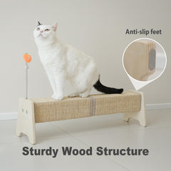 Meeyoview furniture protector demonstrates redirecting scratches away from sofas and carpets.