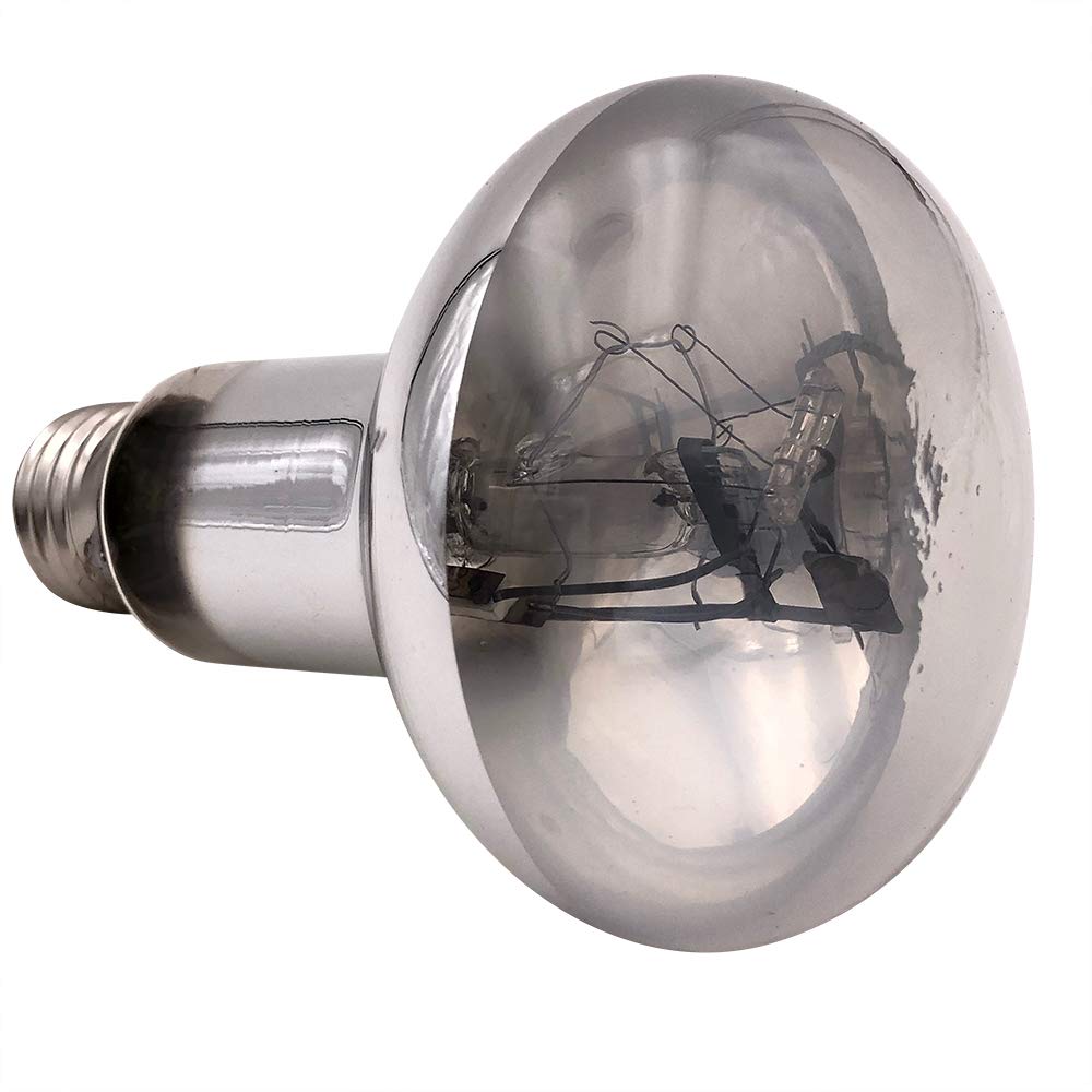 Mega-Ray Mercury Vapor 70W provides sun-like heat and UV wavelengths for basking.