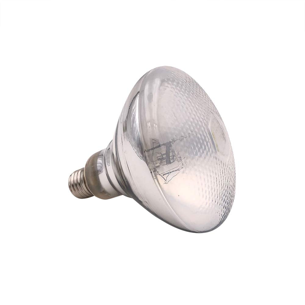 Mega-Ray Mercury Vapor Bulb installed in a basking area delivering balanced UVA/UVB.