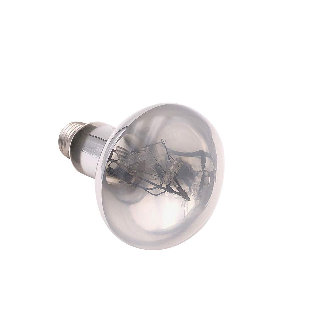 Mega-Ray Mercury Vapor UVB UVA spectrum bulb promotes natural warmth and activity in reptiles.