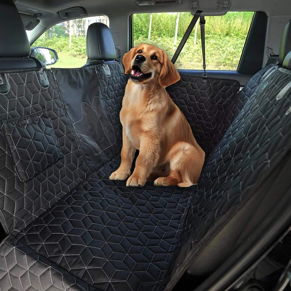 Meginc dog seat cover easy cleaning and storage bag for on-the-go use